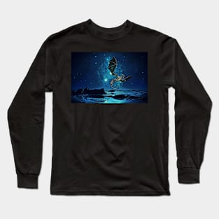 Comic Dragon Long Sleeve T-Shirt